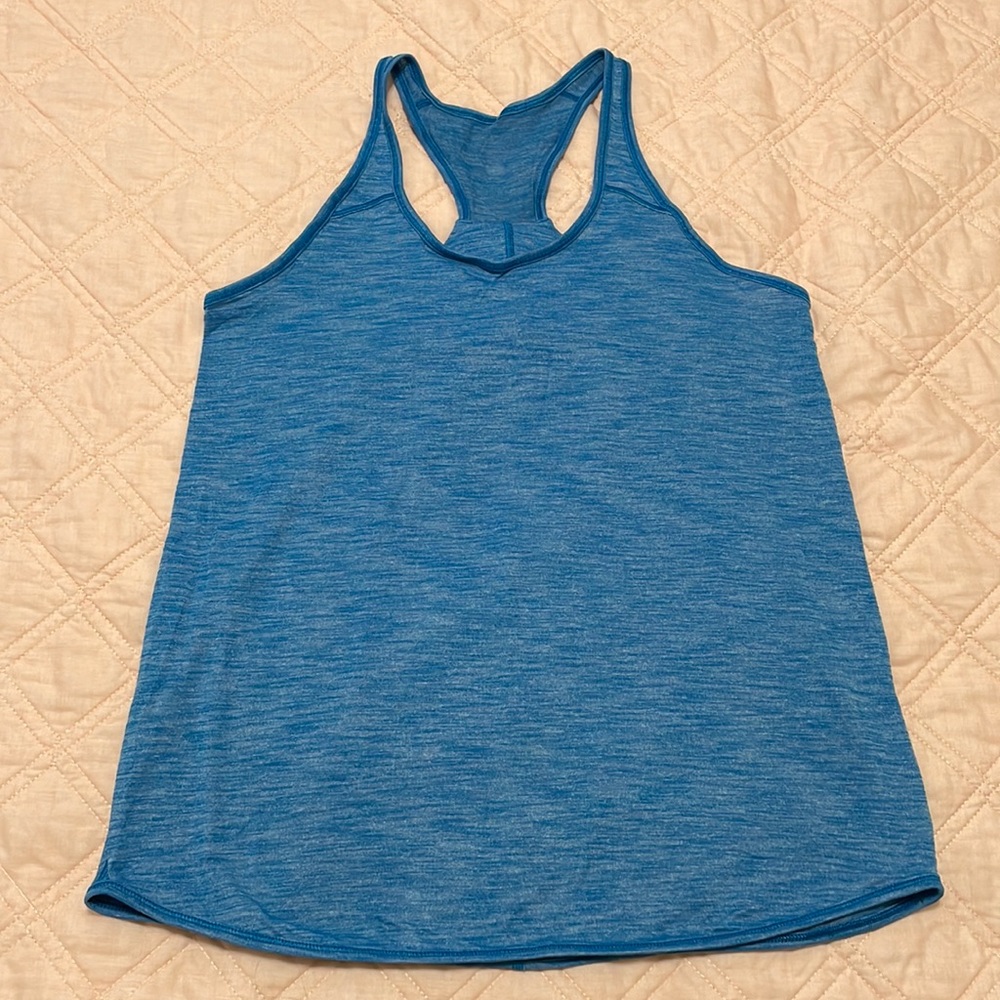 Lululemon blue tank size 8